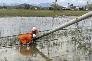 EVNGENCO3 hỗ trợ khẩn cấp miền Trung khắc phục thiệt hại sau cơn bão số 12 và 13