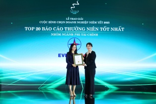 EVNGENCO3 được vinh danh Top 20 báo cáo thường niên tốt nhất nhóm phi tài chính năm 2025
