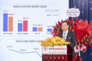 EVNGENCO3 đặt mục tiêu sản lượng tăng 15,9%, tập trung cho dự án nguồn điện mới