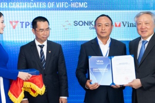 SonKim Group là thành viên sáng lập của Trung tâm Tài chính Quốc tế Việt Nam