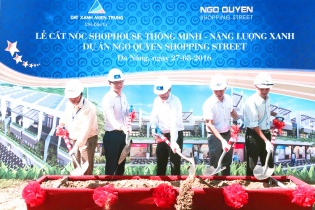 Dự án Ngô Quyền Shopping Street triển khai vượt tiến độ