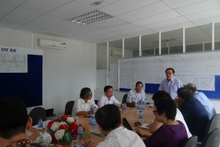 Khu Công nghệ cao Đà Nẵng làm việc với Ban đối ngoại TW Đảng 