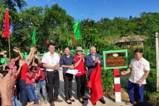 “Cầu nối yêu thương” số 21 tại Hà Giang đã được khánh thành