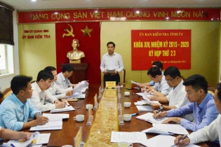 Yêu cầu Thành ủy Cẩm Phả xử lý kỷ luật chi bộ, đảng viên vi phạm