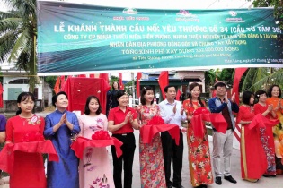 Thêm 2 cây "Cầu nối yêu thương" được khánh thành tại Hải Phòng