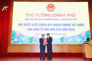 Phê duyệt Quy hoạch chung KKT Vân Đồn: Mở ra cơ hội đón dòng vốn lớn Phê duyệt Quy hoạch chung KKT Vân Đồn: Mở ra cơ hội đón dòng vốn lớn