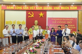 Phó chủ tịch UBND tỉnh Quảng Ninh kiêm nhiệm Trưởng ban Ban Quản lý KKT Vân Đồn