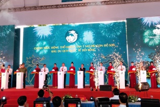 Hải Phòng: Khai trương bãi tắm nhân tạo và động thổ Resort 5 sao 