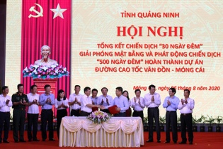 Chiến dịch giải phóng mặt bằng cao tốc Vân Đồn – Móng Cái về đích trước hạn 1/2 thời gian