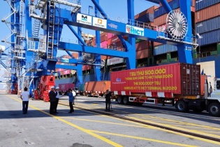 Cảng Container Quốc tế Tân Cảng Hải Phòng đón TEU thứ 500.000 thông qua trong năm 2020