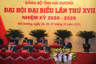 Đại hội Đảng bộ tỉnh Hải Dương khóa XVII: Kỳ vọng một nhiệm kỳ mới tạo nhiều đột phá