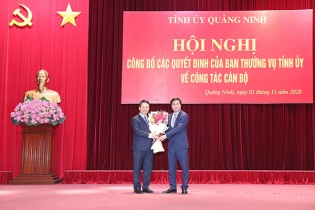 Quảng Ninh điều động, bổ nhiệm một loạt nhân sự 