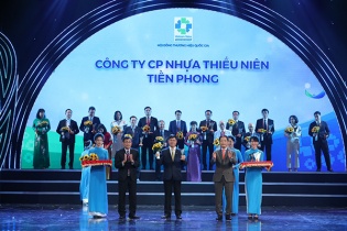 Lần thứ ba liên tiếp Nhựa Tiền Phong được vinh danh là Thương hiệu Quốc gia