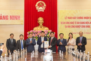 KCN của Tập đoàn Amata ở Quảng Ninh đón dự án đầu tiên gần nửa tỷ USD