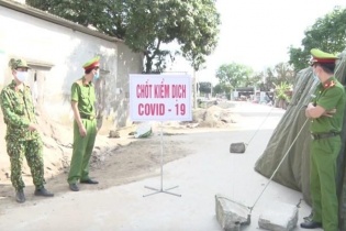 Hưng Yên phong toả, cách ly 3 cụm dân cư và lập 16 chốt kiểm soát