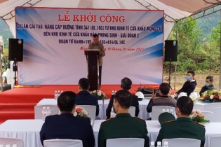 Quảng Ninh khởi công giai đoạn 2 dự án cải tạo, nâng cấp Tỉnh lộ 341 