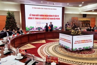 Hải Phòng dẫn đầu cả nước về thu hút vốn đầu tư nước ngoài