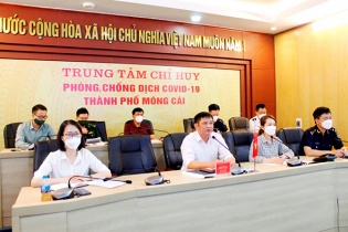 Hoạt động thông quan hàng hóa tại Cửa khẩu cầu Bắc Luân 2 được khôi phục từ 26/4