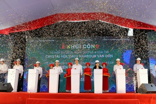 Tập đoàn Everland khởi công dự án Crystal Holidays Harbour Vân Đồn hơn 3.600 tỷ đồng
