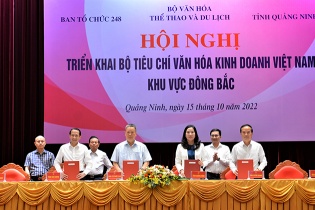 Triển khai Bộ tiêu chí Văn hoá kinh doanh Việt Nam đối với khu vực Đông Bắc