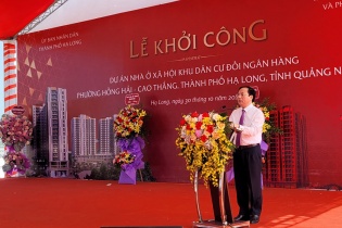 Quảng Ninh khởi công dự án nhà ở xã hội hơn 1.360 tỷ đồng