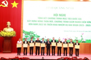 Quảng Ninh về đích trước trong chương trình xây dựng Nông thôn mới