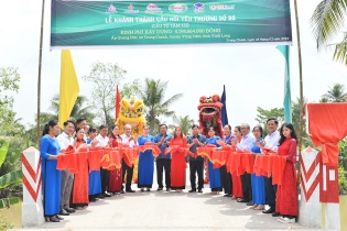 Nhựa Tiền Phong khánh thành Cầu nối yêu thương quy mô vốn lớn nhất từ trước đến nay