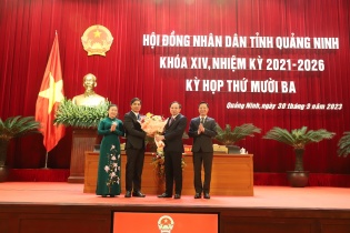 Bí thư Thành ủy Hạ Long được bầu làm Phó chủ tịch UBND tỉnh Quảng Ninh