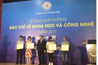 18 tác phẩm báo chí đạt Giải thưởng Báo chí về KH&CN năm 2017