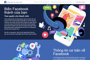 Facebook triển khai cổng thông tin dành cho thanh niên