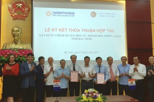 LienVietPostBank hỗ trợ Bắc Ninh xây dựng thành phố thông minh