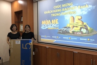 BAOVIET Bank tăng gần 1.500 tỷ đồng vốn huy động sau 3 tháng khuyến mại hè