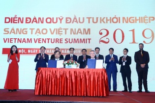 Nhiều ký kết hợp tác diễn ra tại Diễn đàn Quỹ đầu tư khởi nghiệp sáng tạo Việt Nam