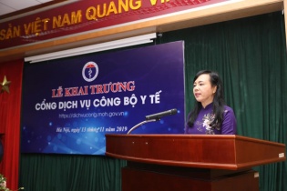 Bộ Y tế chính thức ra mắt Cổng Dịch vụ công trực tuyến