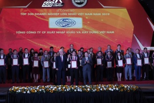 Vinaconex nằm trong TOP 3 doanh nghiệp xây dựng lớn nhất Việt Nam