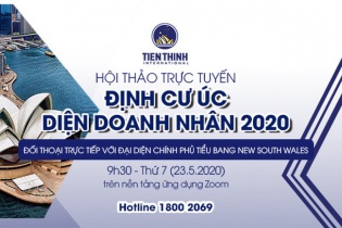 Doanh nhân Việt tại Úc đối thoại trực tuyến với đại diện chính phủ tiểu bang New South Wales