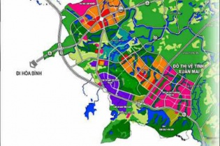 Quy hoạch đô thị vệ tinh Xuân Mai - Hà Nội