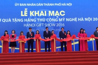 Hanoi Gift Show 2016: Đưa hàng thủ công mỹ nghệ Việt Nam ra thị trường thế giới