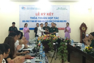 Công ty TNHH Một thành viên 76 - Bộ Quốc phòng hợp tác với OPEC Plastics