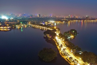 Hệ thống chiếu sáng công cộng đường Thanh Niên sẽ được thay bằng đèn LED