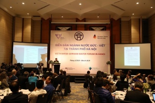 Bắt tay đối tác Đức hợp tác, đầu tư phát triển trong ngành nước