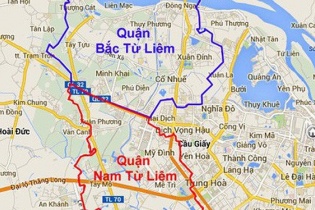 Hà Nội thông qua Dự thảo điều chỉnh địa giới 3 quận