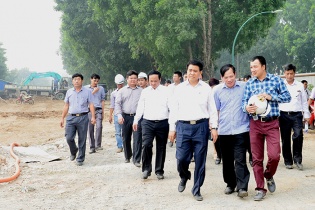 Chủ tịch Hà Nội Nguyễn Đức Chung nêu các giải pháp đẩy nhanh tiến độ dự án đầu tư công