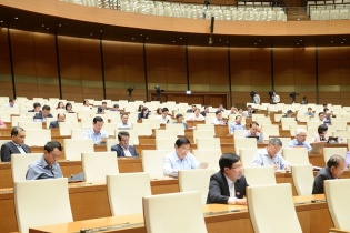 Quốc hội xem xét công tác phòng chống tội phạm, phòng chống tham nhũng