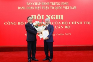 Chỉ định ông Đỗ Văn Chiến làm Bí thư Đảng đoàn Mặt trận Tổ quốc Việt Nam