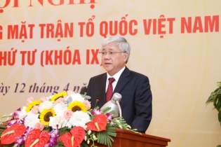 Ông Đỗ Văn Chiến giữ chức Chủ tịch Ủy ban Trung ương MTTQ Việt Nam