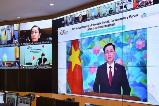 Chủ tịch Quốc hội Vương Đình Huệ: Tăng cường hành động nghị viện, đẩy mạnh hợp tác đa phương