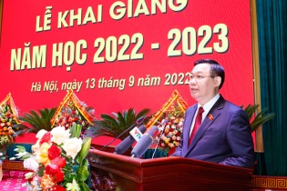 Chủ tịch Quốc hội: Học viện Quốc phòng cần có đóng góp để hoàn thiện thể chế 