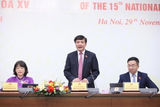 Quốc hội có thể họp bất thường vào đầu năm 2024