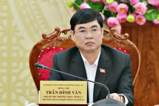 Phó bí thư Tỉnh ủy Lâm Đồng Trần Đình Văn thôi làm đại biểu Quốc hội